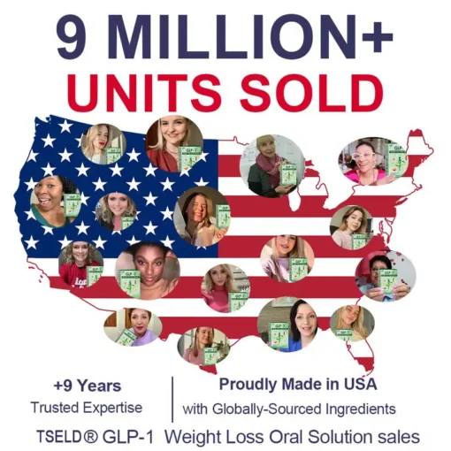 𝐓𝐒𝐄𝐋𝐃® 𝐆𝐋𝐏-𝟏 𝐒𝗹𝐢𝐦𝐦𝐢𝐧𝐠 & 𝐇𝐞𝐚𝗹𝐭𝐡 𝐈𝐦𝐩𝐫𝐨𝐯𝐞𝐦𝐞𝐧𝐭 𝐀𝐦𝐩𝐨𝐮𝗹𝐞 𝐃𝐫𝐨𝐩𝐬